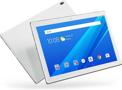 Lenovo Tab4 10 10.1" με WiFi & 4G (2GB/16GB) Λευκό
