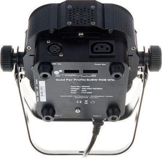 Stairville Φωτορυθμικό LED PAR Quad Par Profile 5x8W RGB / Θερμό Λευκό