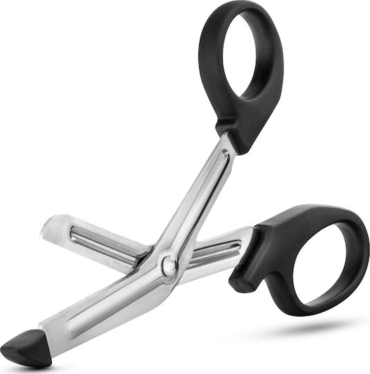 Temptasia Safety Scissors Σχοινί Δεσίματος σε Μαύρο Χρώμα