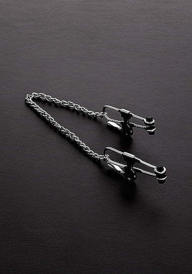 Triune Pressure Tit Lock Nipple Clamp Nipple Clamps in Silver Color