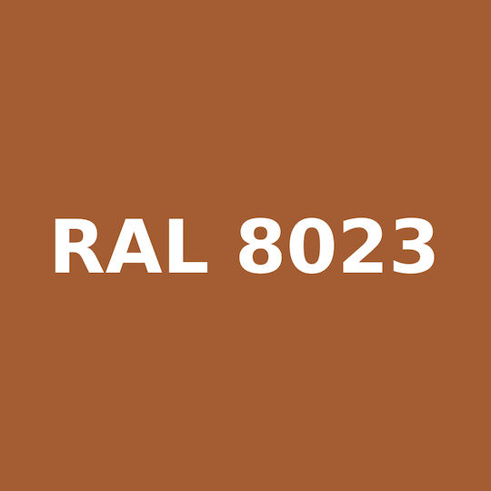 Saratoga Spray Paint Happy Acrylic Orange Brown RAL 8023 400ml