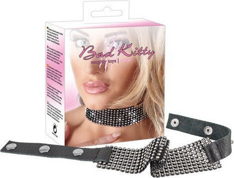 You2Toys Rhinestone Halsband Sexy Halsband Schwarzes