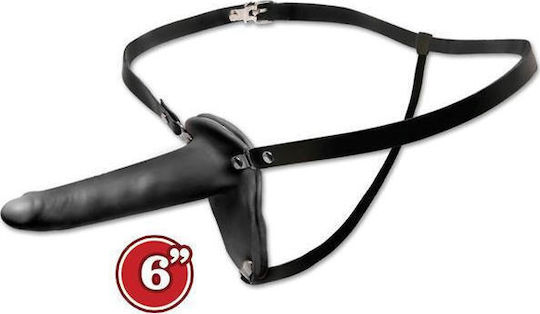 Pipedream Fetish Fantasy Series Beginners Penetrix Strap-on Harness με Dildo 15cm σε Μαύρο Χρώμα