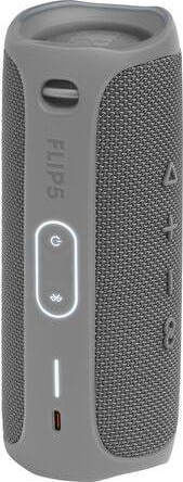 JBL Flip 5 Waterproof Bluetooth Speaker 20W with Battery Life up to 12 hours Gray