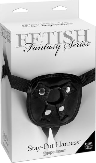Pipedream Harness Strap Fetish Fantasy Stay Harness in Black Color