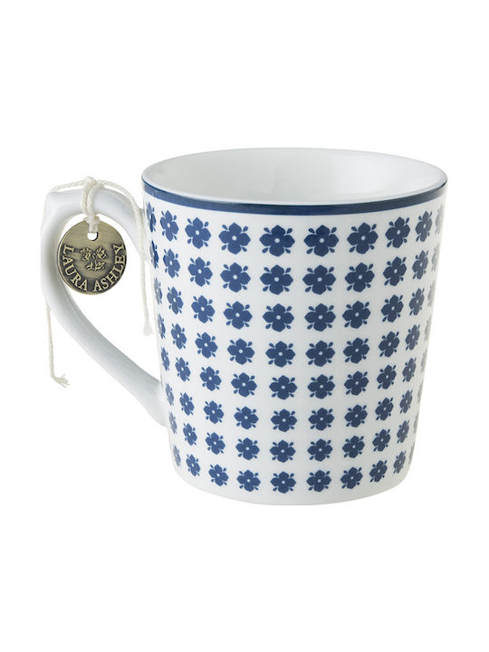 Laura Ashley Blueprint Tasse aus Porzellan Blau 320ml 1Stück