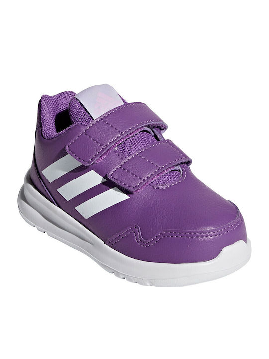 Altarun Altarun Kids Sports Shoes Running with Hoop & Loop Closure Purple