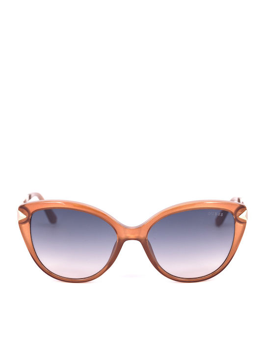 Guess Sunglasses Orange with Mixed Frame & Gray Lens Guess Sunglasses Orange with Mixed Frame & Gray Lens