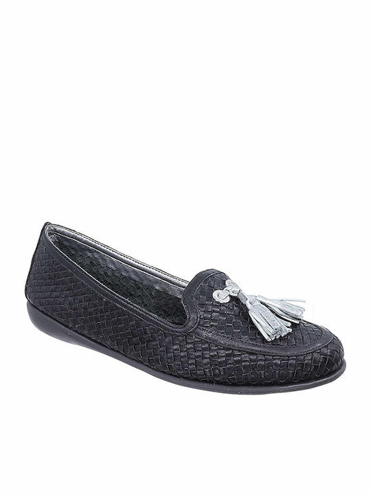 The Flexx KK171010 Women's Moccasins in Black Color