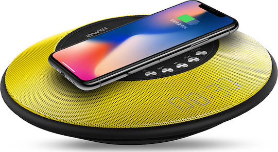 Awei Y290 Bluetooth Speaker 10W with Battery Life up to 5 hours Yellow