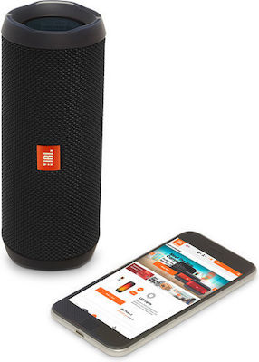 JBL Flip 4 Wasserdicht Bluetooth-Lautsprecher 16W mit Batterielebensdauer von bis zu 12 Stunden Schwarz