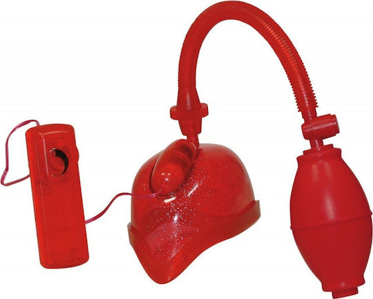 You2Toys Vibrating Vagina Sucker Αναρροφητής Αιδοίου με Δόνηση Red