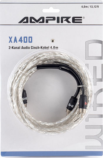 Ampire RCA-Kabel Männlich - RCA Männlich 4m XA400
