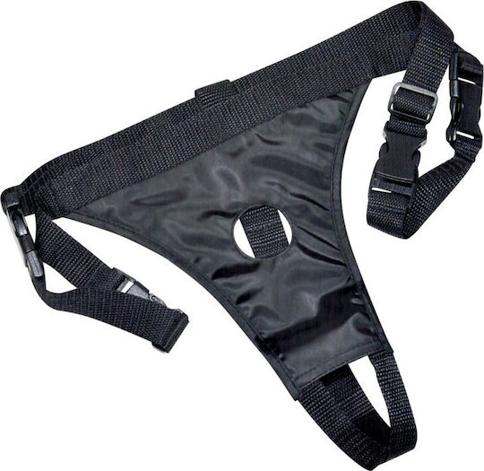 You2Toys Double Dong Strap-on Harness with Double Dildo 19cm in skin color
