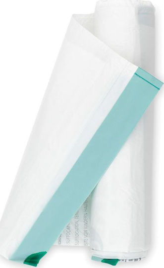 Brabantia Σακούλες Απορριμάτων Χωρητικότητας 30lt με Κορδόνι Type G 20τμχ Λευκές