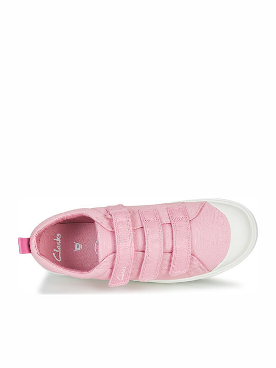 City Vibe Kinder Sneakers Anatomisch mit Klettverschluss Rosa