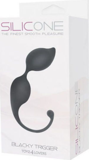 Toyz4lovers Silicone Blacky Trigger Vaginalbälle Schwarz