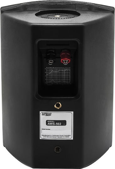 Earthquake AWS-502 Επιτοίχια Ηχεία 20W (Ζεύγος) Μαύρα