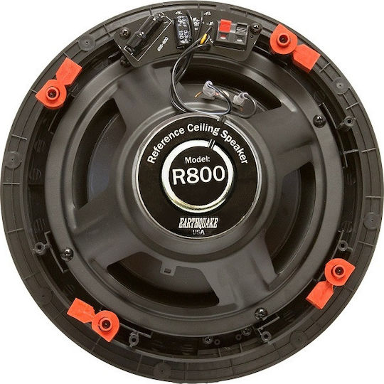 Earthquake R800 Εντοιχιζόμενα Ηχεία 200W (Ζεύγος) Μαύρα