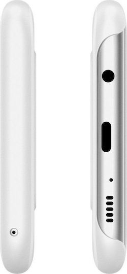 Spigen AirSkin Задна корица Силикон 0.36мм Прозрачен (Galaxy S8+)