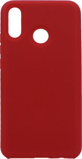 Forcell Back Cover Σιλικόνης Κόκκινο (Huawei P20 Lite)