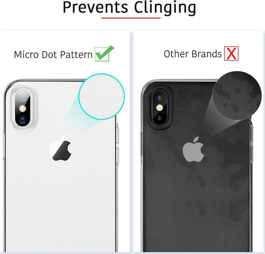 ESR Essential Zero Back Cover Silicon Transparent (iPhone XS Max)