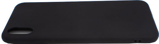 Matt Back Cover Silicone 1.2mm Black (iPhone XS Max)