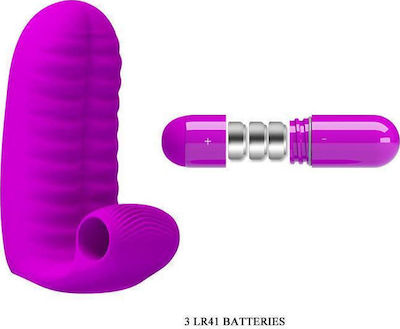 Pretty Love Abbott Vibrator Degetul 9.4cm BI-014515-1 Violet