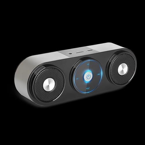 Wesdar K19 Ηχείο Bluetooth 10W Black/Silver