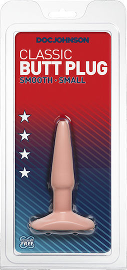 Doc Johnson Classic Πρωκτική Σφήνα Small Flesh 10.8cm