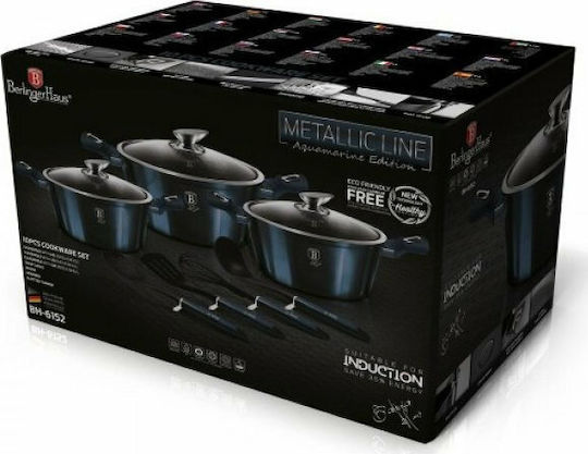 Berlinger Haus Metallic Line Cookware Set 3 Pieces