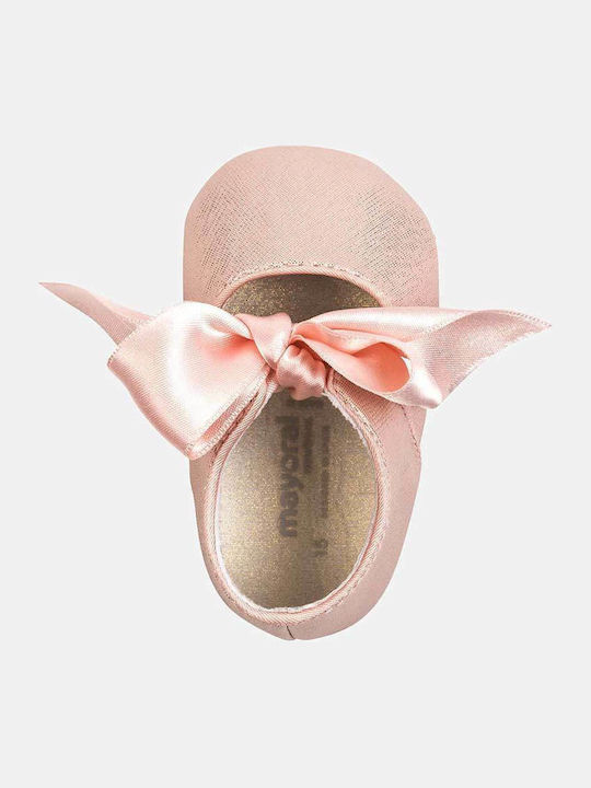 Mayoral Soft Sole Baby Pumps Pink