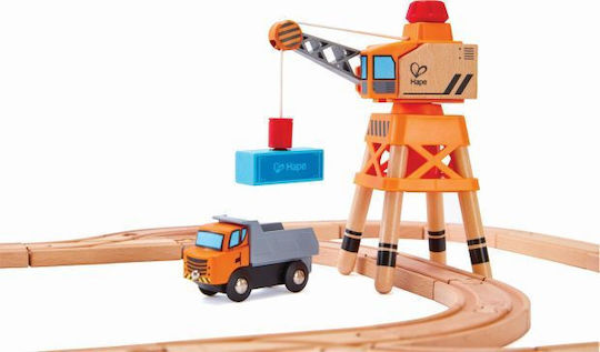 Hape Large Boom Crane for 3+ Years Old