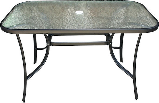 Masă 120x70x72buc Negru