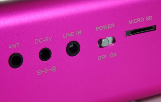 Technaxx MusicMan MA Soundstation MP3 Player Ροζ