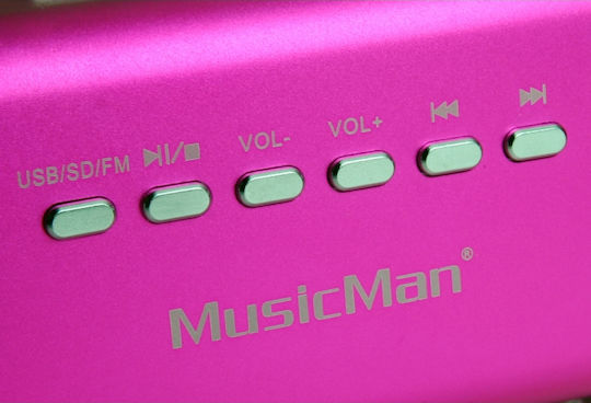 Technaxx MusicMan MA Soundstation MP3 Player Ροζ