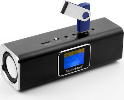 Technaxx MusicMan MA Display MP3 Player cu ecran LCD Negru