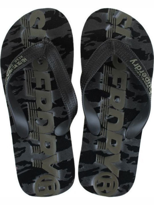Ανδρικά Flip Flops Ανατομικά Μαύρα