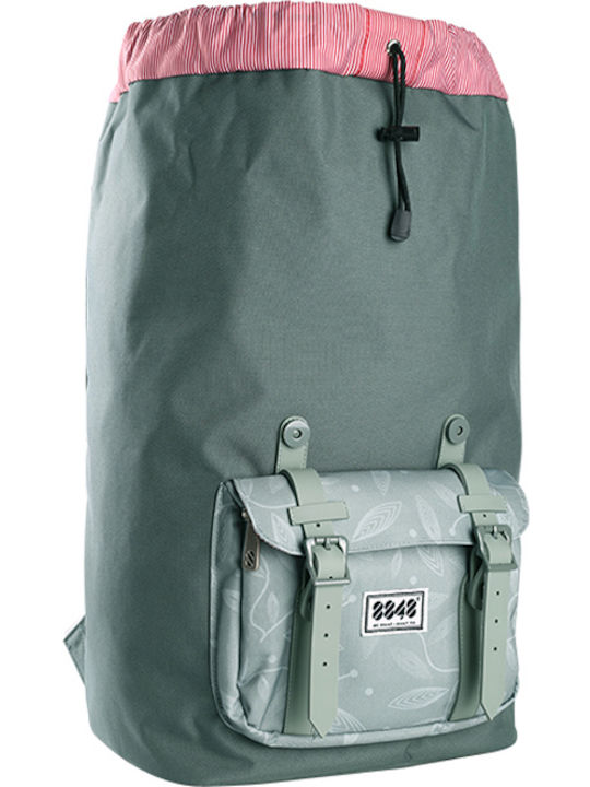 Travel Hiking Αδιάβροχη Τσάντα Πλάτης για Laptop 15.6" Green Moss/Green