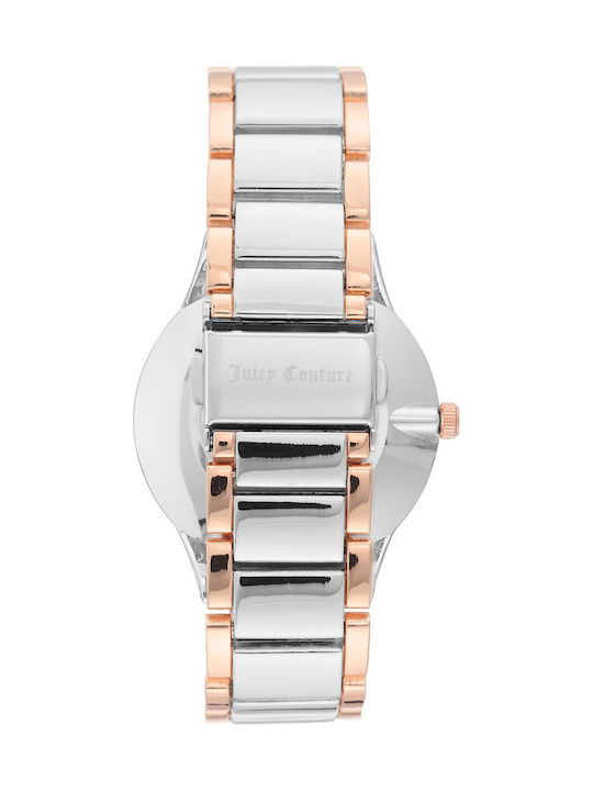 Juicy Couture Ceas de Damă cu Argintiu Brățară Metalică