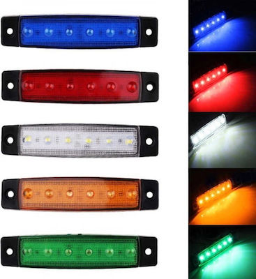 Truck Volume Lights 10pcs 12V - Orange 3809