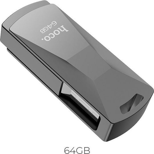 Hoco UD5 Wisdom 64GB USB 3.0 Stick Gray