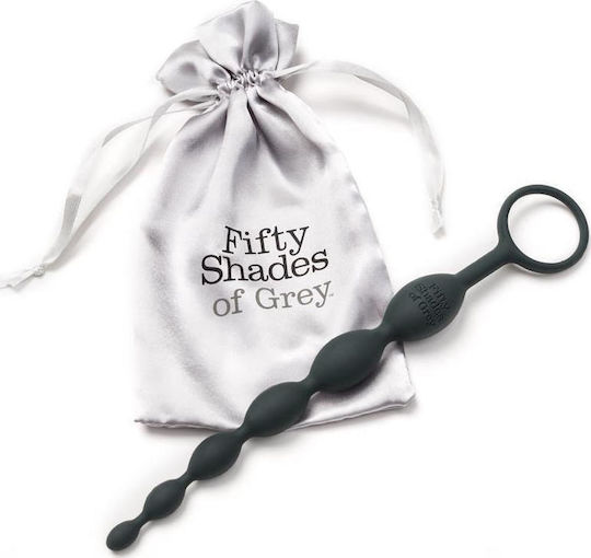 Fifty Shades of Grey Pleasure Intensified Anal Perlen Schwarz 25.4cm