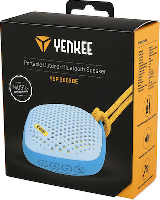 Yenkee YSP 3003 YSP 3003BE Bluetooth Speaker 3W with Battery Duration up to 8 hours Light Blue