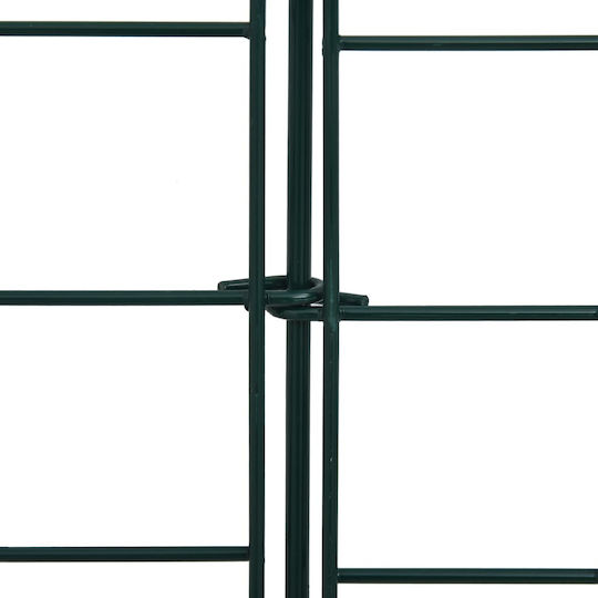 vidaXL Garduri din Metal în Culoarea Verde 64x77.5cm
