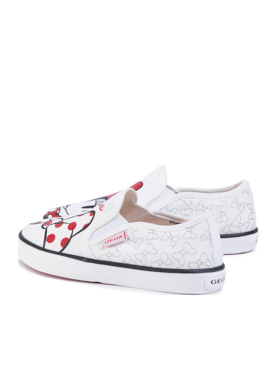 Παιδικές Εσπαντρίγιες Slip-On Λευκές Kilwi