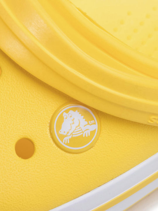 Kids Anatomic Beach Clogs Crocband Yellow