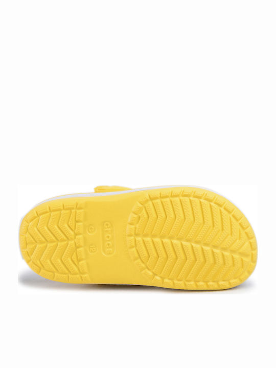 Kids Anatomic Beach Clogs Crocband Yellow