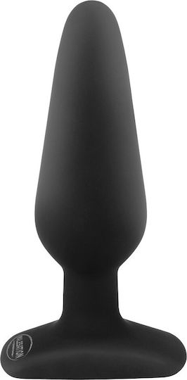 Malesation Silicone Classic Plug M Анална тапа Черна 12.5см