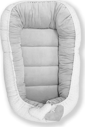 Tuttolina Cocoon Small Dots Baby Nest Gray